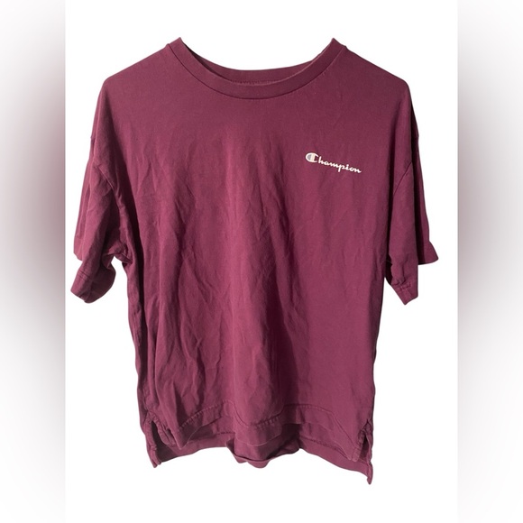 Champion Burgundy Tee - Picture 1 of 3